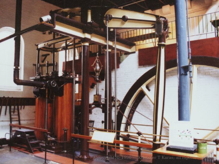Two-cylinder steam pumping engine, Kew Bridge Steam Museum, England