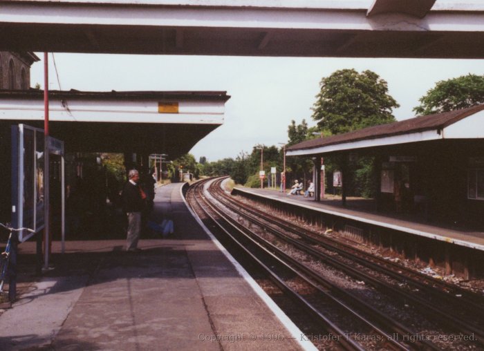 Kew Bridge railway station, Brentford, England