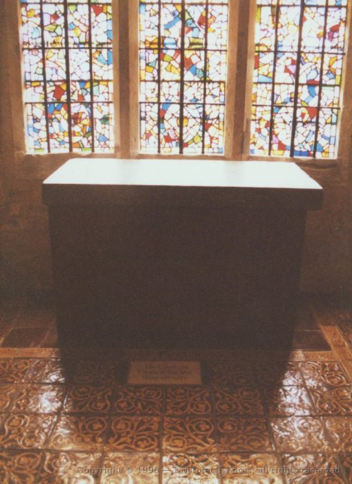 Chest with Stained Glass, Tower of London