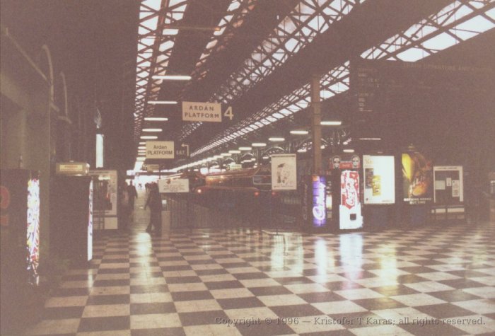 O'Connell Station interior, Dublin, Ireland