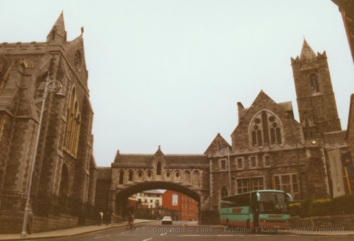 Bridge linking Christ's Church proper with the chapel/residence; Ireland
