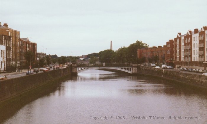 River Liffey, looking west, Dublin, Ireland