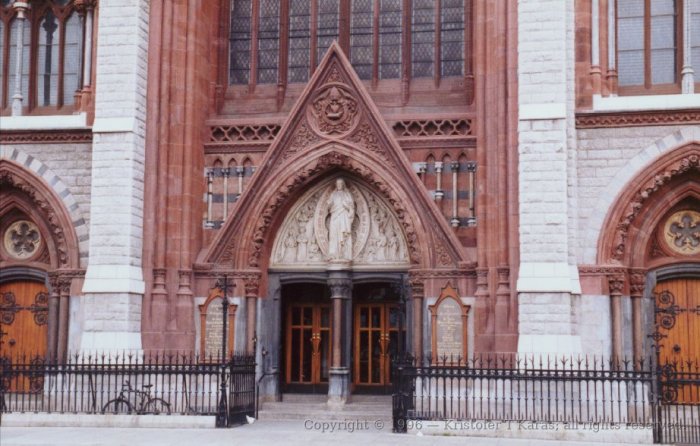 Dublin's primary Roman Catholic church; Ireland