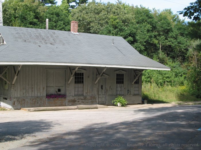 Eastern end of Weston Station