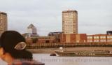 The Docklands, riverboat view, London