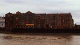 Metropolitan Wharf building, now luxury flats, England