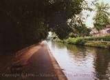 View eastward, Grand Union Canal, Regent's Park, London