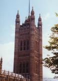 One of the towers, Houses of Parliament, London