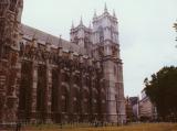 Towards Nave and entrance, Westminster Abbey exterior, London