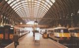 Commuter and Intercity 125 trains, King's Cross station, London