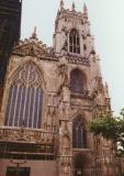 York Minster, rear exterior view, York, England