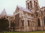 York Minster, wing and Nave exterior, York, England