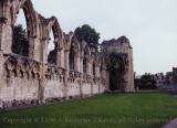 Ruins of Saint Mary's Abbey, York, England