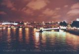 The Thames looking downstream from the Hungerford railway bridge, London