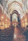 In the nave of Christ's Church, Dublin, looking forwards; Ireland