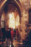 Visitors explore interior design of Christ's Church, Dublin