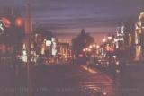 O'Connell street at night, Dublin, Ireland