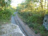 Massachusetts Central abutments adjacent the Agricultural Branch