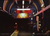 Island Gardens station at night, D.L.R., London Docklands