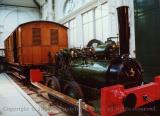 Metropolitan Line engine, London Transport Museum