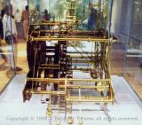 Later Harrison clock mechanism detail, Royal Observatory, Greenwich, England
