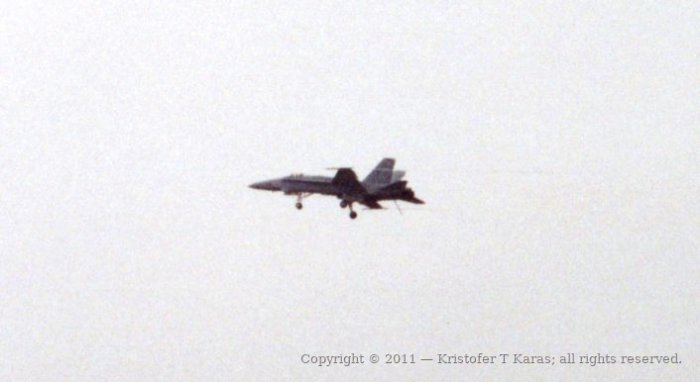 An image from a Hanscom AFB air show in the late 1980s