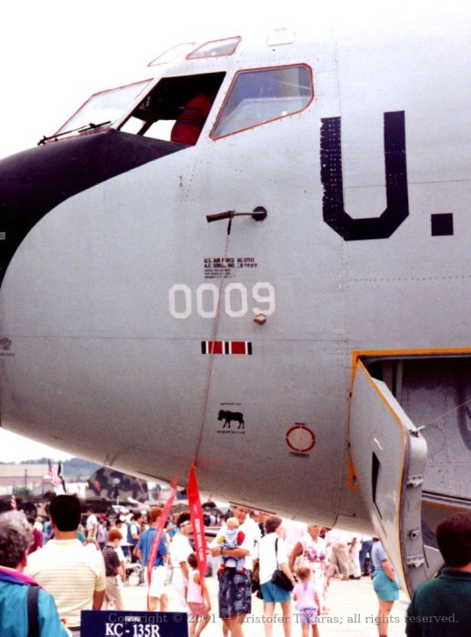 An image from a Hanscom AFB air show in the late 1980s