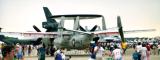 An image from a Hanscom AFB air show in the late 1980s