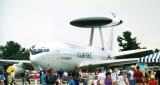 An image from a Hanscom AFB air show in the late 1980s